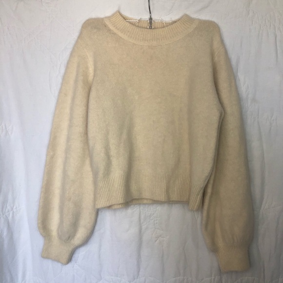 Sage The Label Innamorata Cream Sweater Size S - Picture 2 of 8